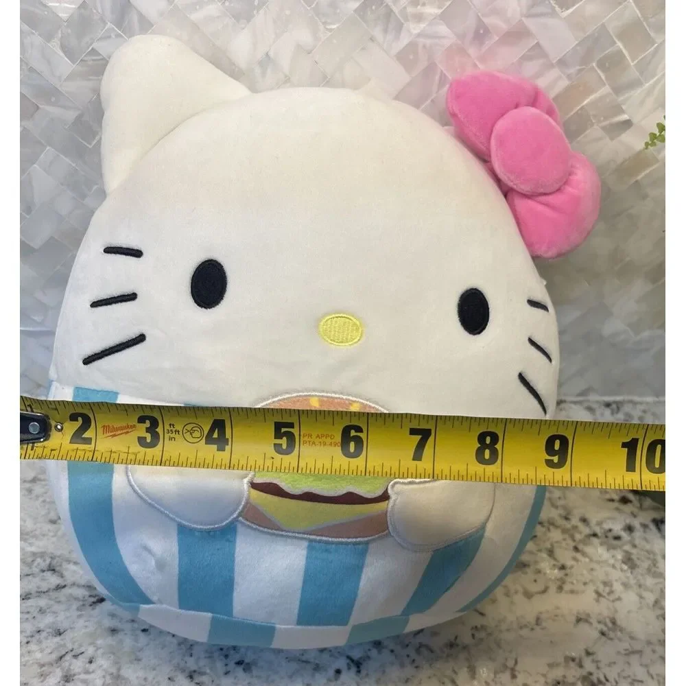 Squishmallow Hello Kitty Burger Stuffed Plush Toy by Jazwares‎